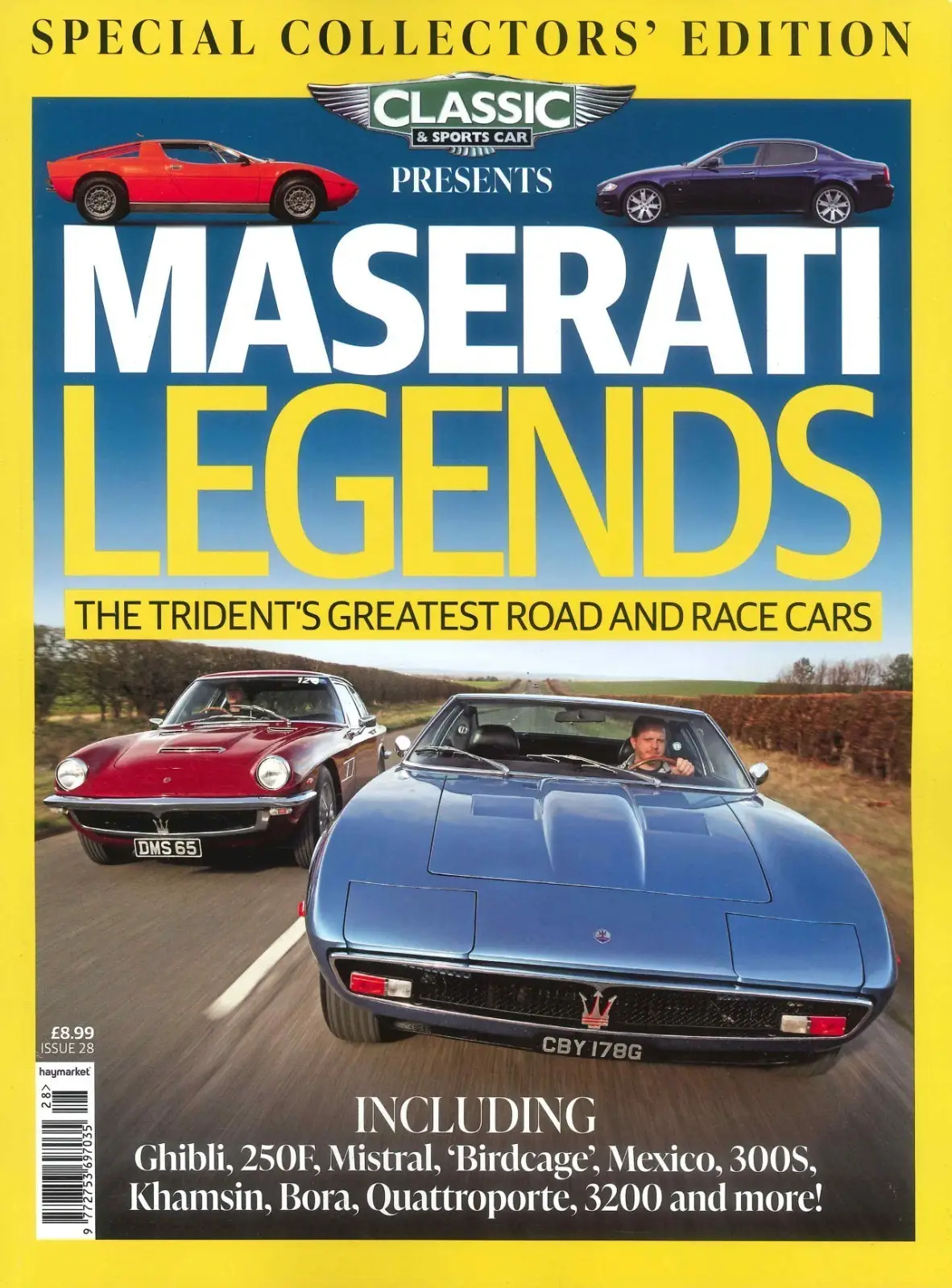 Classic &amp; Sports Car Magazine: Maserati Legends Special Collectors Edition 2025