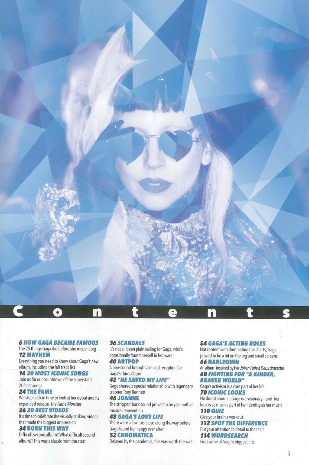 Lady Gaga Magazine: Queens of Pop, Mayhem Album, Iconic Looks, Scandals, 2025 - image 3 | Free standard UK delivery included | Discount Quality Products