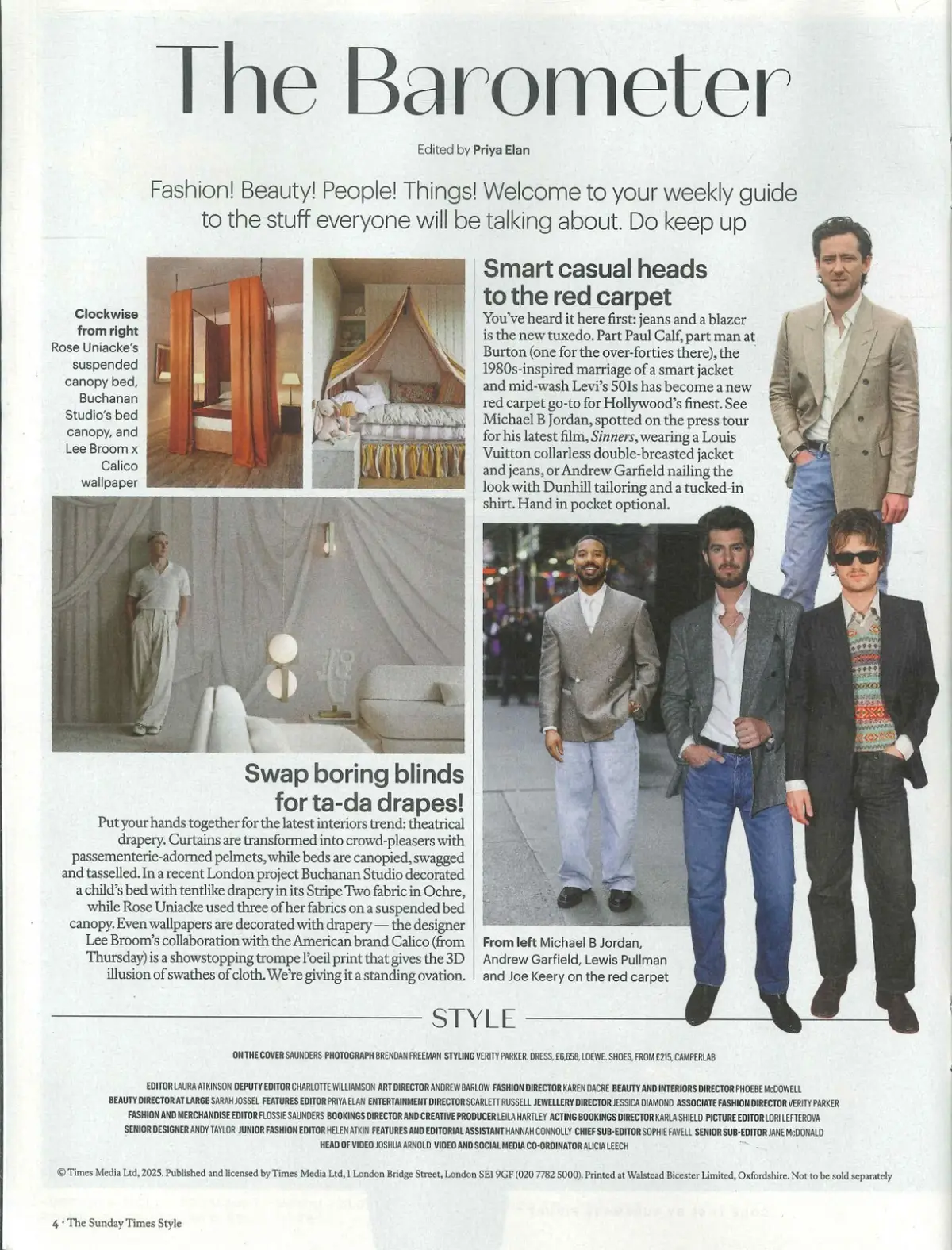 Sunday Times STYLE Magazine: Tommy Hilfiger, Polly Vernon Fashion 11.5.25 - image 2 | Free standard UK delivery included | Discount Quality Products
