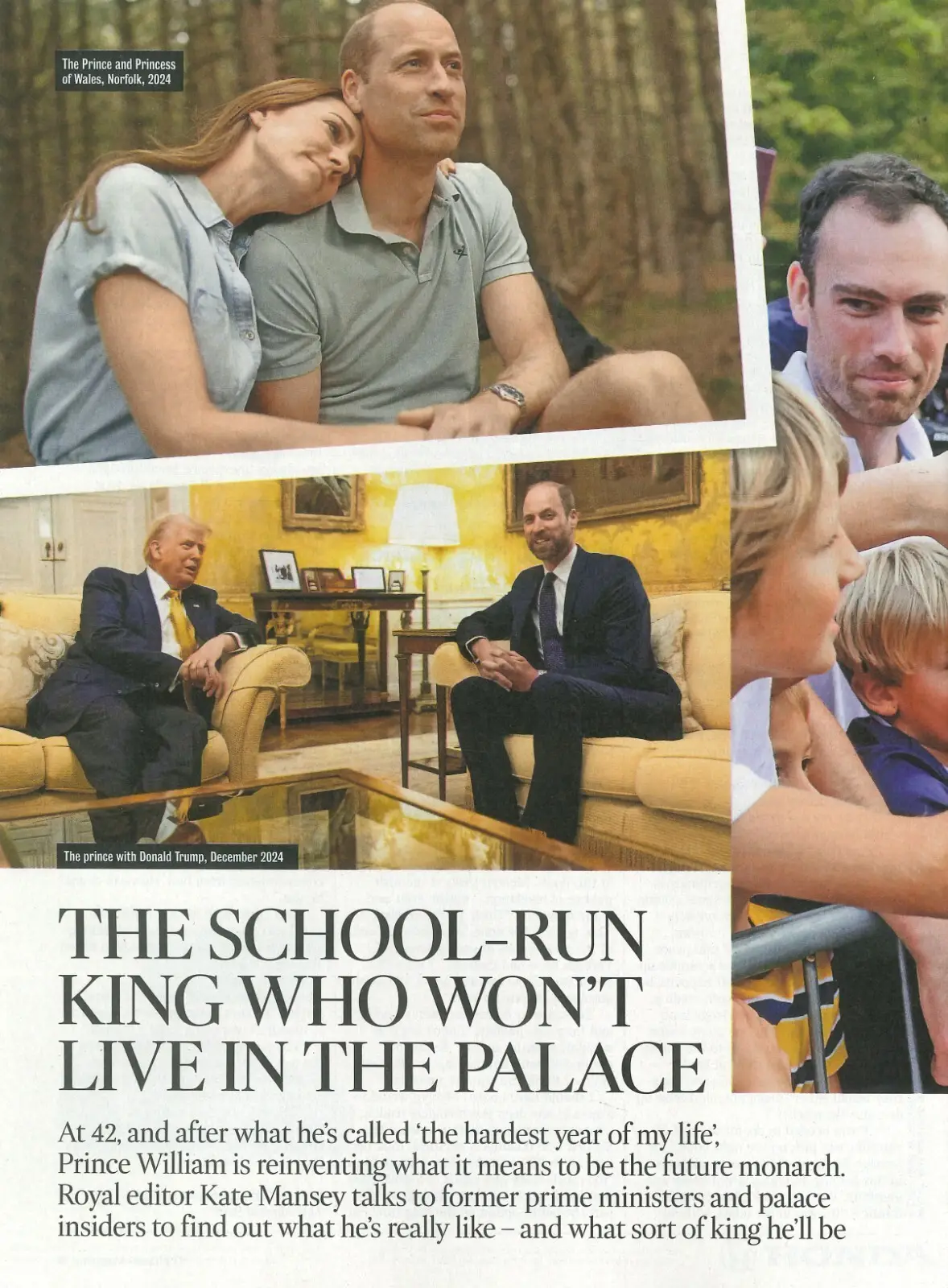 Times Magazine: Prince William, Royal, Michael Morpurgo, Chelsea Handler 26.4.25 - image 3 | Free standard UK delivery included | Discount Quality Products