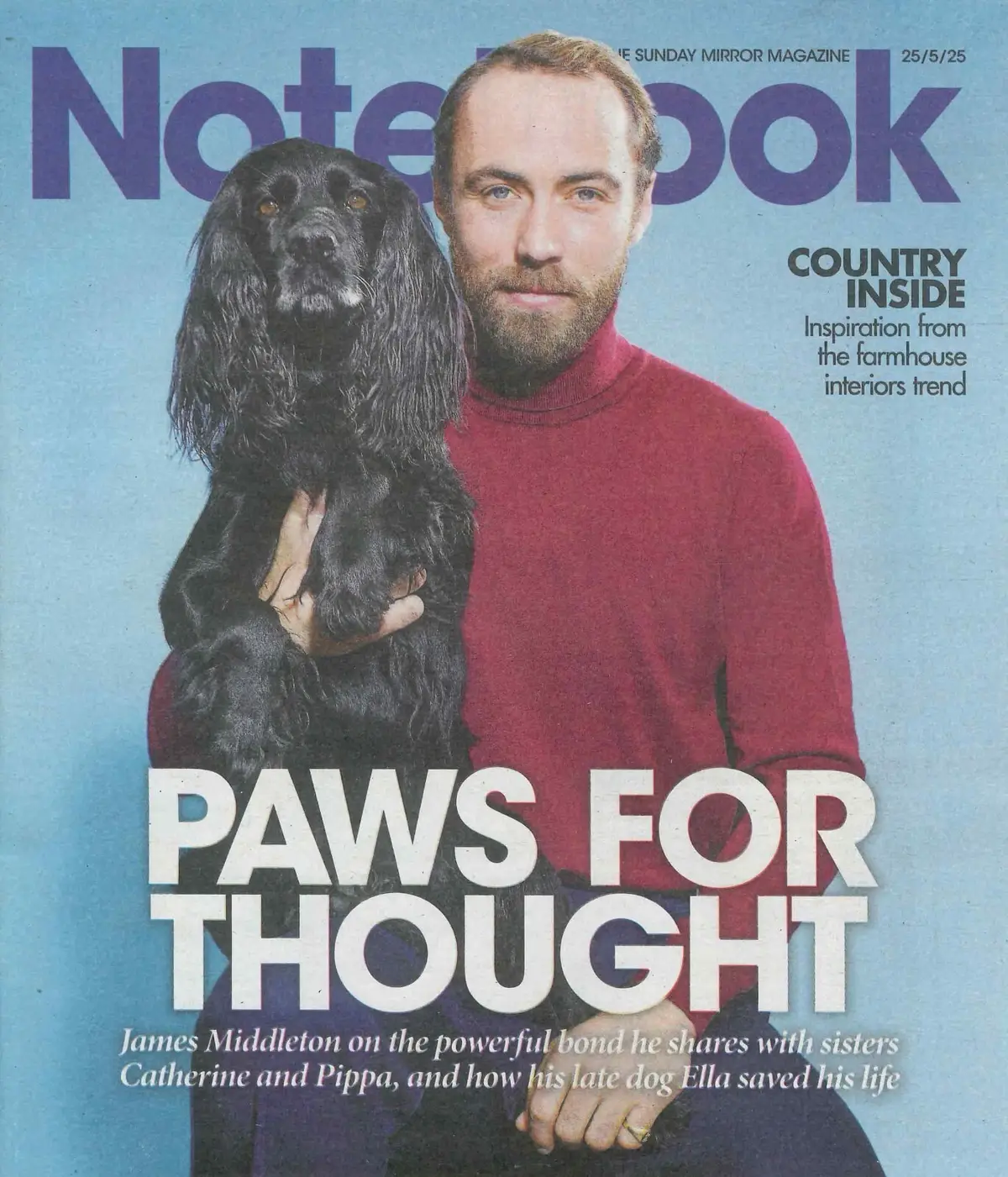 Notebook Magazine: Princess Kate's Brother James Middleton, Fashion, 25.5.25