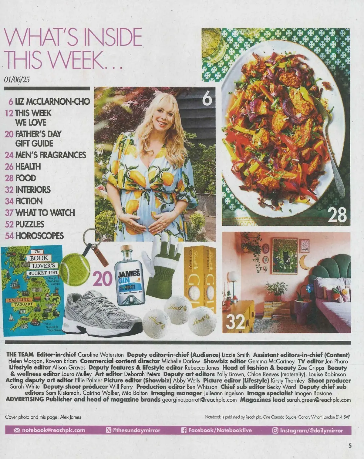 Notebook Magazine: Liz McClarnon-Cho, Father's Day Gift Guide, Fashion, 1.6.25 - image 2 | Free standard UK delivery included | Discount Quality Products