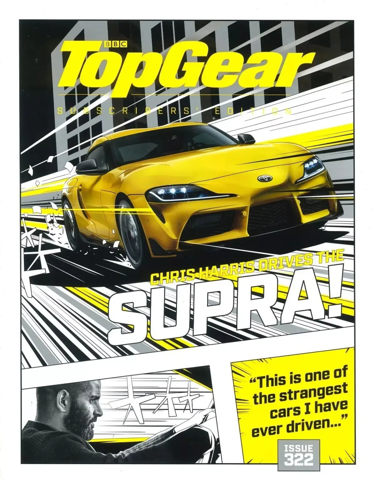 BBC Top Gear Magazine: Issue #322, Toyota Supra, McLaren GT, Aston, June 2019