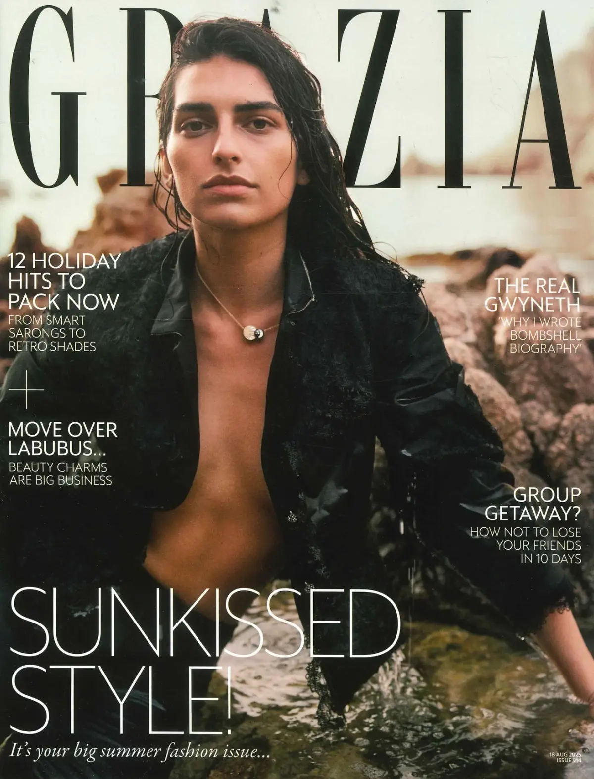 Grazia Magazine: Lindsay Lohan, Gwyn Paltrow, England Lionesses Euro Win 18.8.25