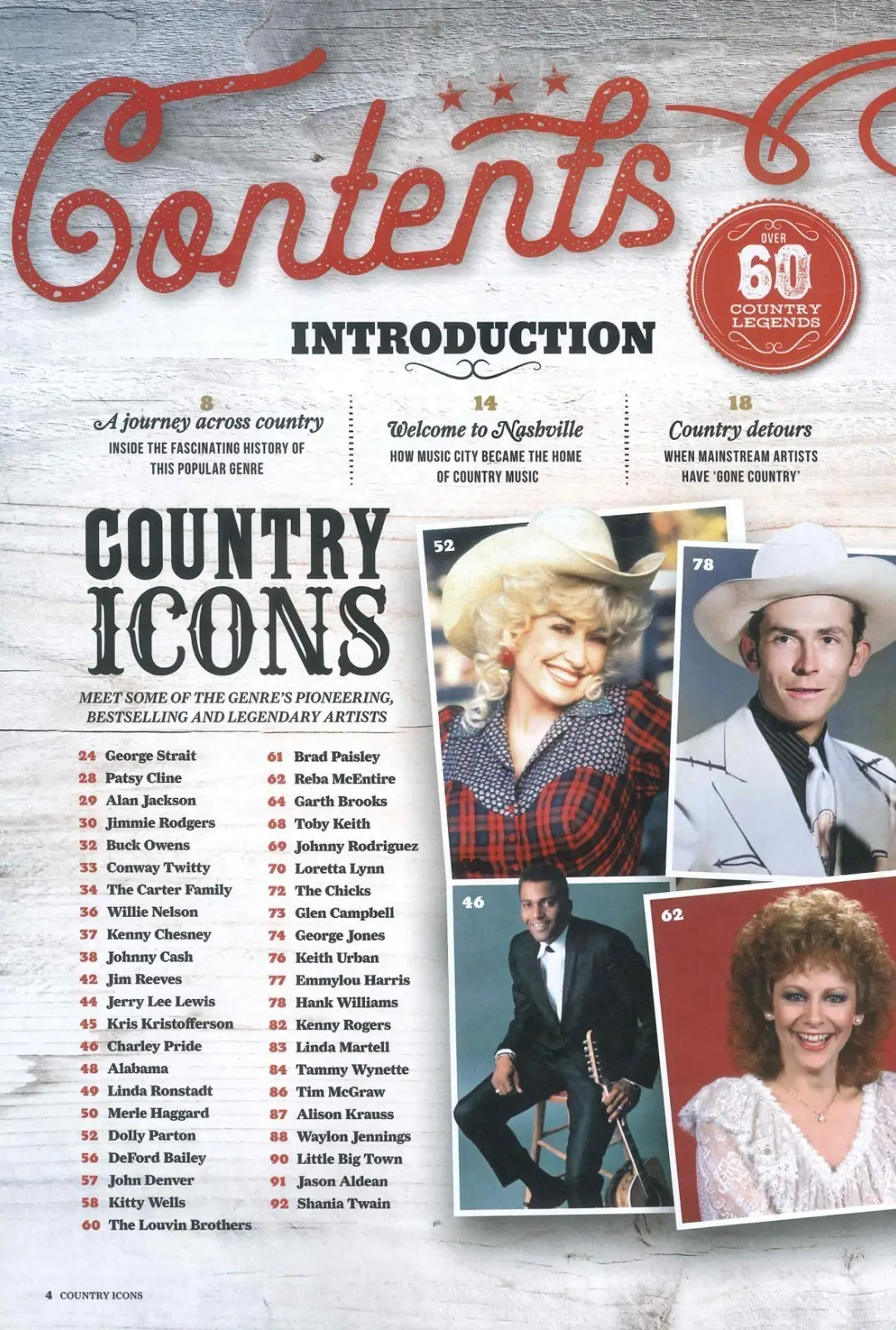Country Icons Magazine: Over 60+ Music Legends, Dolly Parton, Taylor Swift, 2025 - image 2 | Free standard UK delivery included | Discount Quality Products
