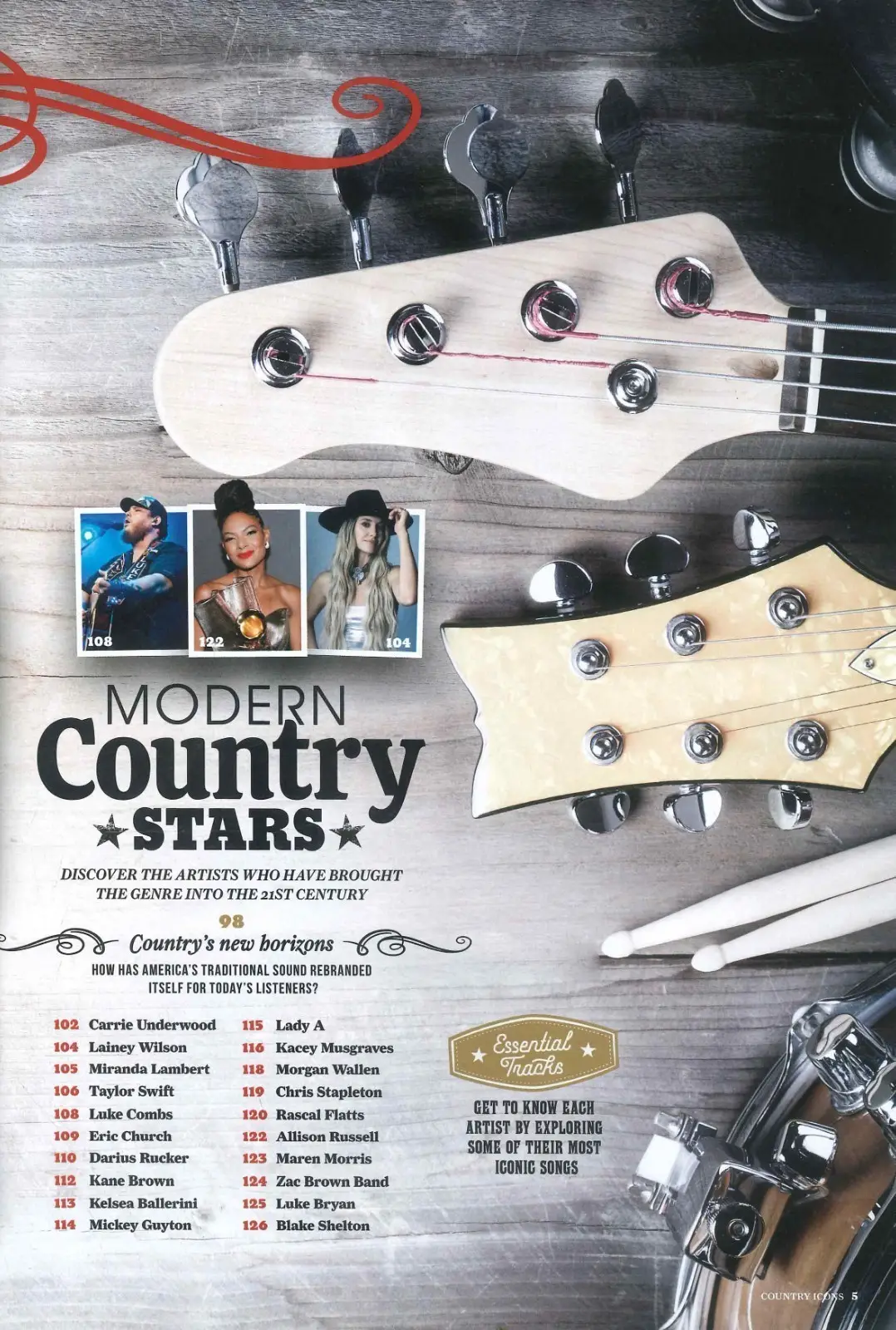 Country Icons Magazine: Over 60+ Music Legends, Dolly Parton, Taylor Swift, 2025 - image 3 | Free standard UK delivery included | Discount Quality Products