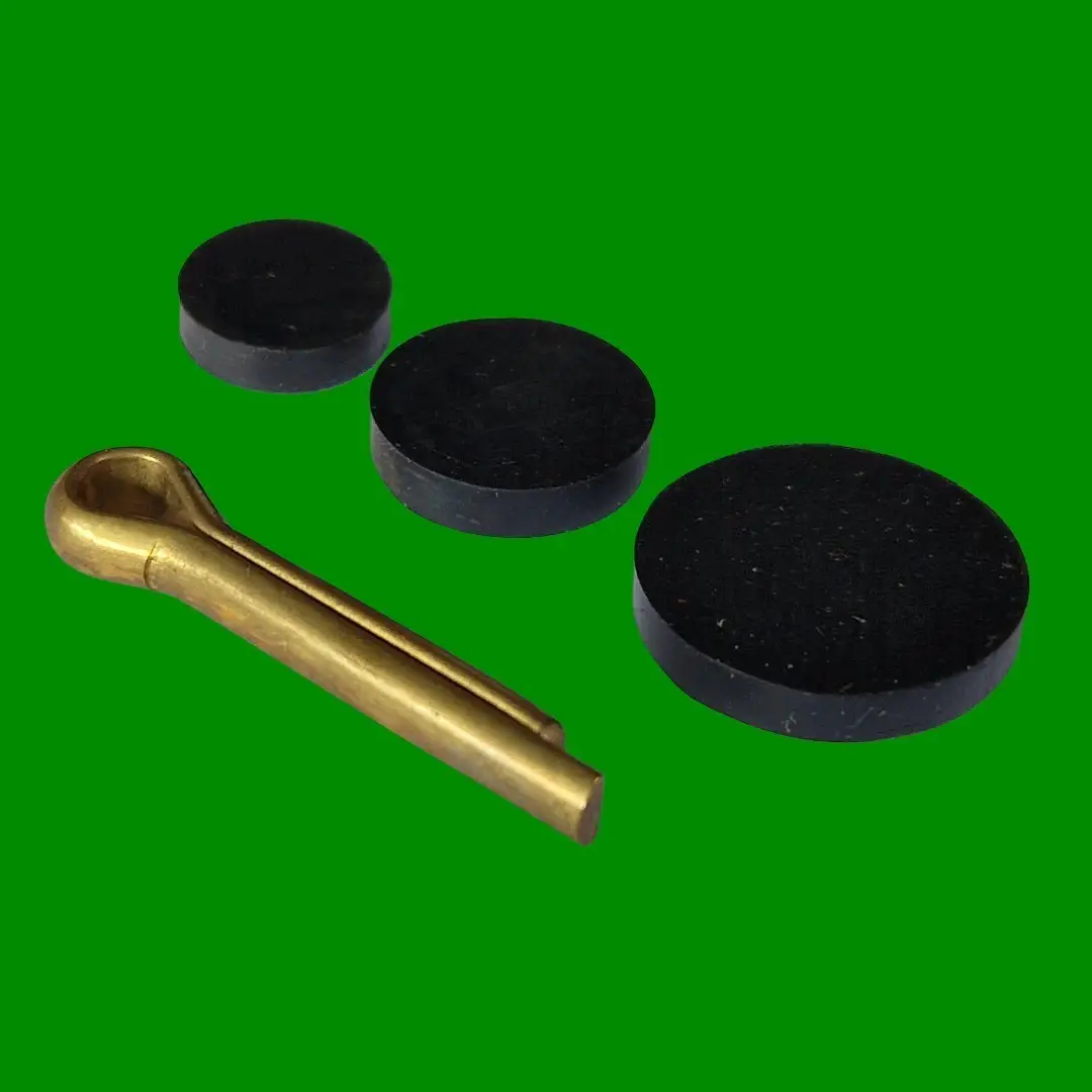 Assorted Ball Valve Repair Kit Rubber Washers 7/15/20mm Ø &amp; 35mm Brass Split Pin