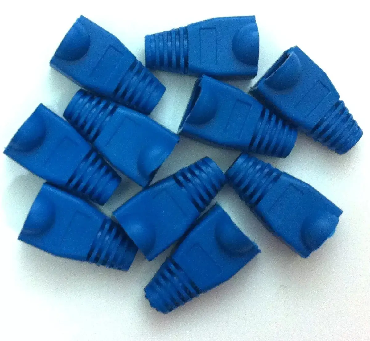Maplin 10x Blue RJ45 Snagless Network Cable Plug Hoods