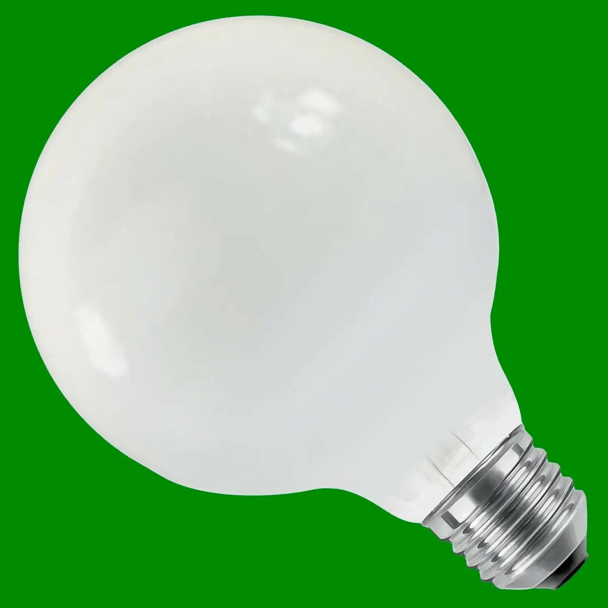 2x 60W Dimmable Incandescent Opal Large G95 Decor Globe ES E27 Light Bulb Lamp
