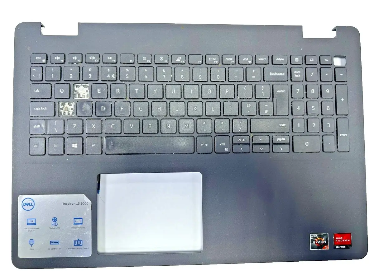 DELL Inspiron 15 3000 Any Key Replacement Laptop Keyboard 0KX6MWB PK132RI2A15