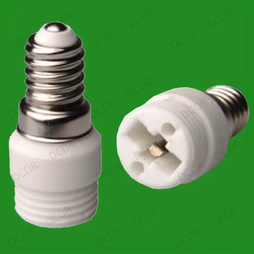30x Small Edison Screw SES E14 To G9 Light Bulb Adaptor Socket Converter Holder
