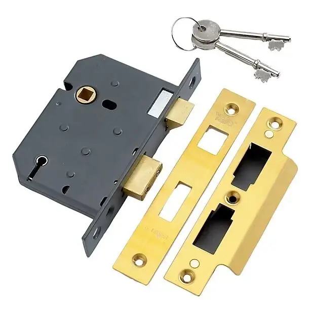 1x YALE 5 Lever High Security External - Polished Brass P-M550-PB-78 - image 2 | Free standard UK delivery included | Discount Quality Products