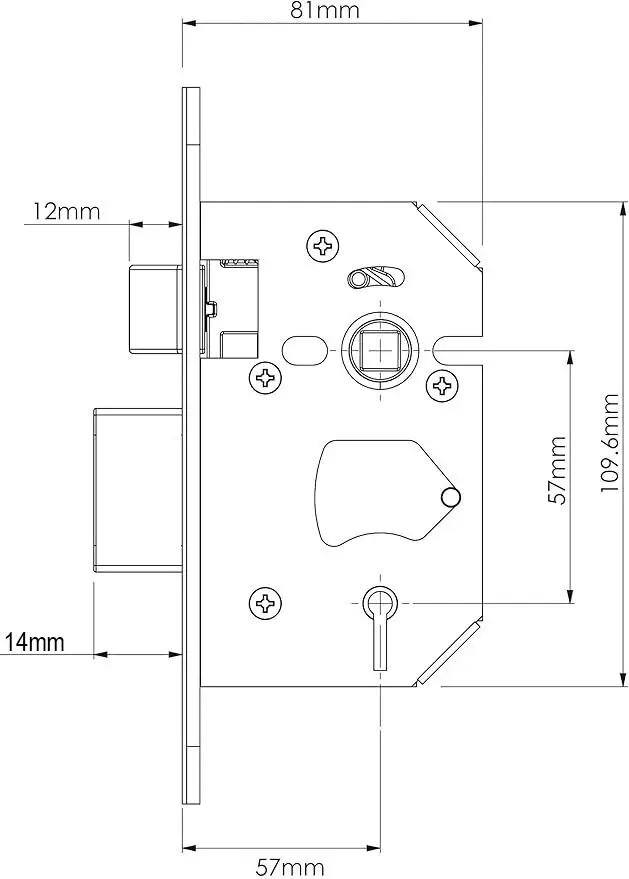 1x YALE 5 Lever High Security External - Polished Brass P-M550-PB-78 - image 3 | Free standard UK delivery included | Discount Quality Products