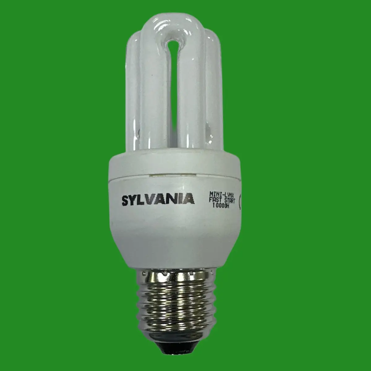 2x 8W (=42W) Sylvania Stick CFL Light Bulb Edison Screw 2700K Low Energy E27 ES - image 2 | Free standard UK delivery included | Discount Quality Products