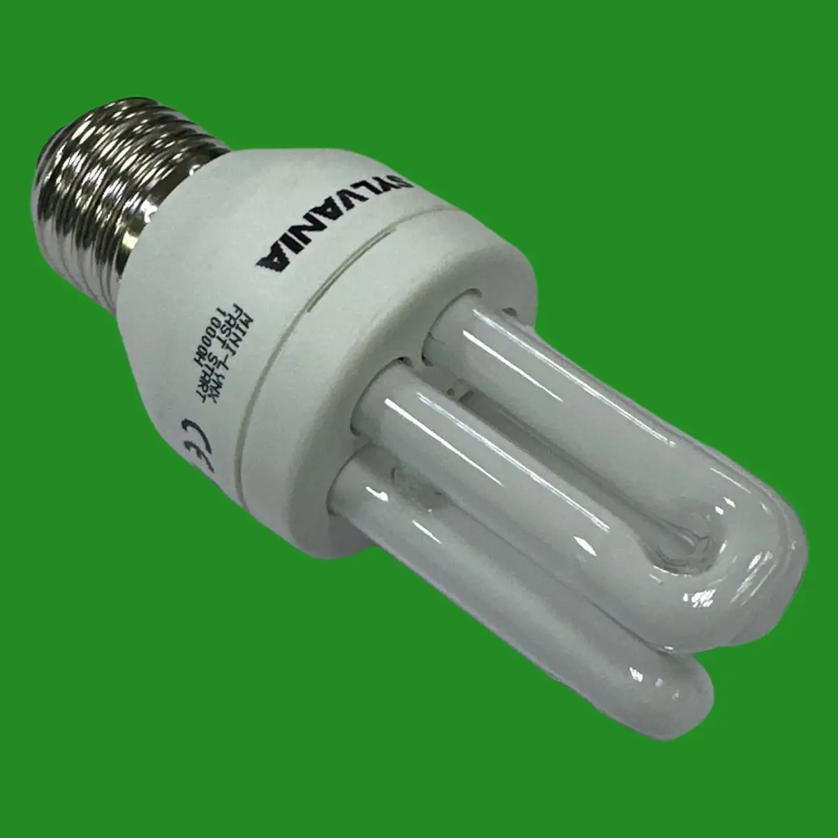 2x 8W (=42W) Sylvania Stick CFL Light Bulb Edison Screw 2700K Low Energy E27 ES - image 3 | Free standard UK delivery included | Discount Quality Products