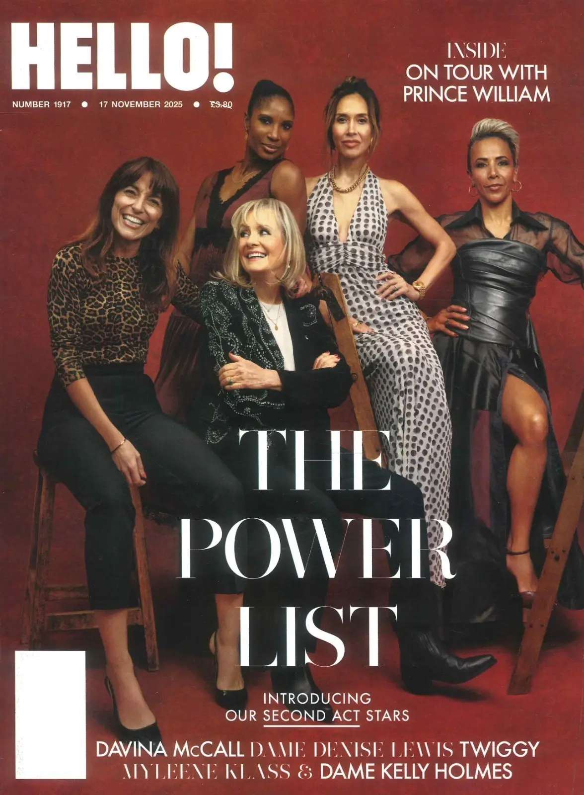 HELLO! Magazine: Power List, David Beckham Knighted by King Charles, 17.11.25