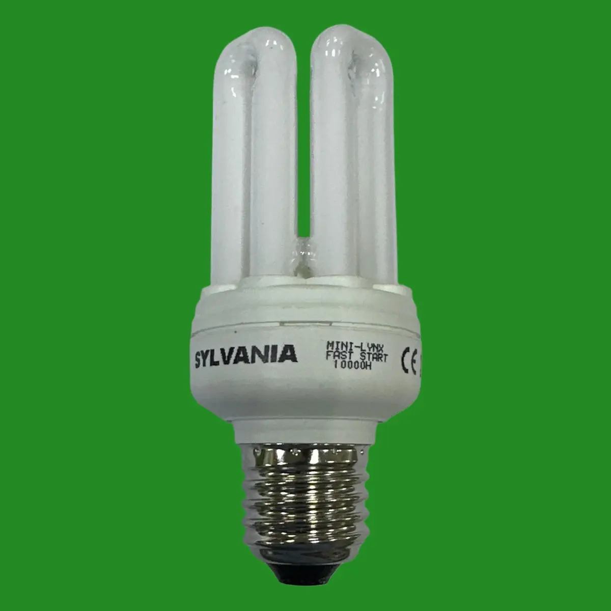 2x 15W (=70W) Sylvania Stick CFL Light Bulb Edison Screw Low Energy E27 ES 2700K - image 2 | Free standard UK delivery included | Discount Quality Products