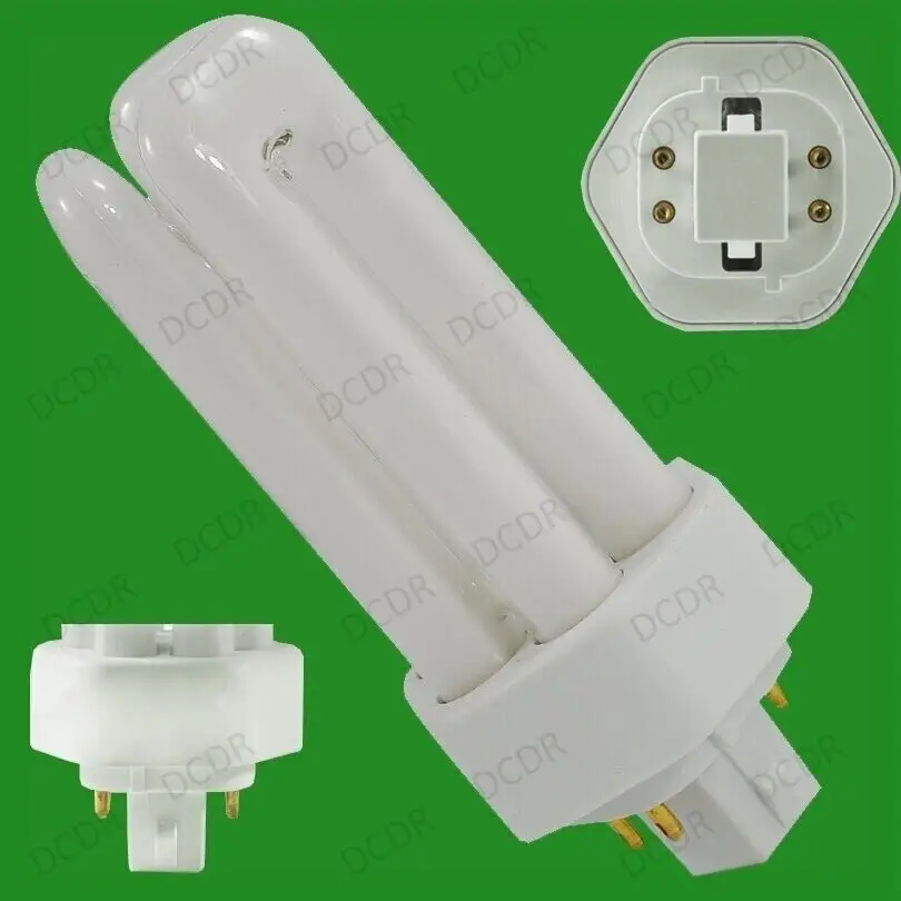 1x 18W Sylvania GX24q-2, 4 pin Low Energy PLT PL CFL Light Bulb 4000K Cool White - image 3 | Free standard UK delivery included | Discount Quality Products