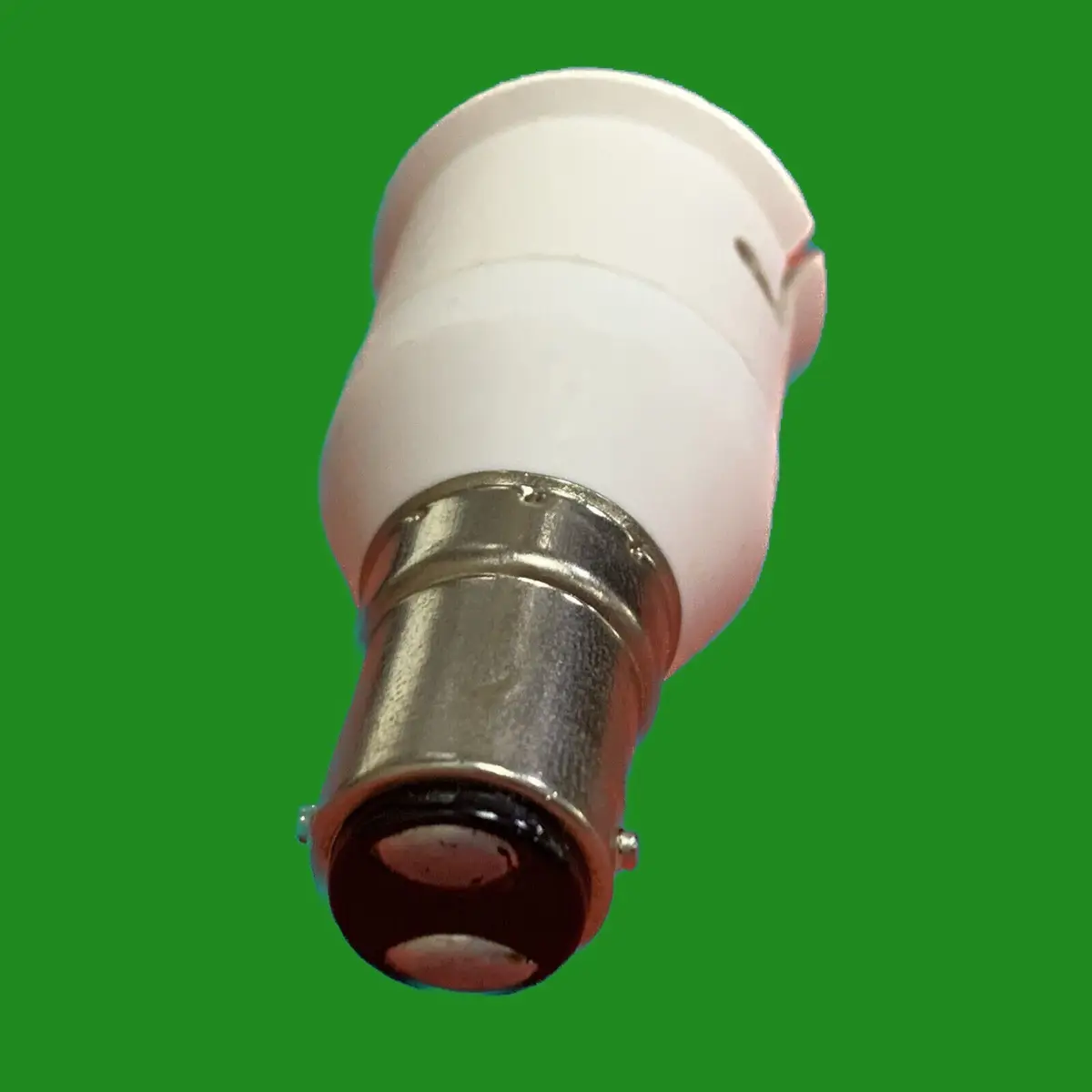 2x Small Bayonet SBC B15 To B22 Light Bulb Adaptor Lamp Socket Converter Holder - image 3 | Free standard UK delivery included | Discount Quality Products