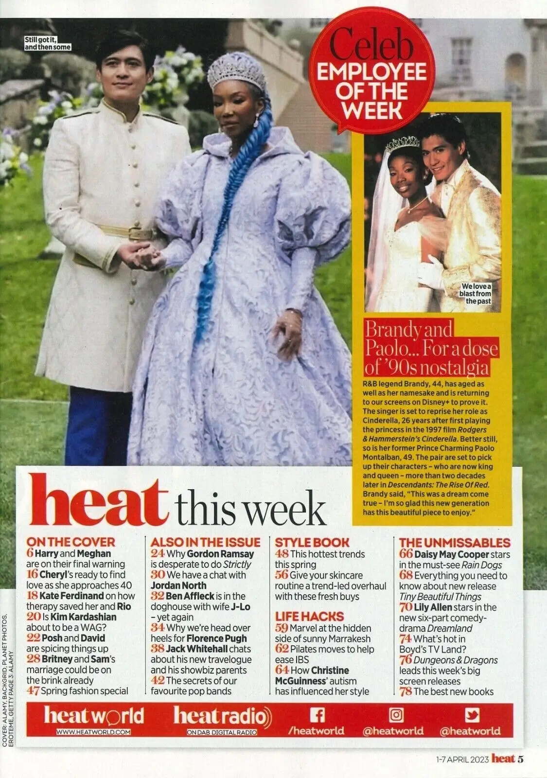 Heat Magazine, Meghan Markle, Prince Harry, David Beckham, Cheryl Cole, 1.4.23 - image 2 | Free standard UK delivery included | Discount Quality Products