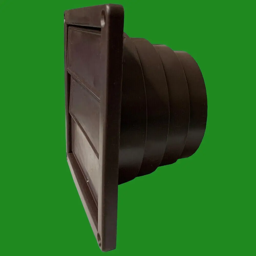 Universal Brown Stepped Vent 100mm-130mm Air Vent Grille - Free standard UK delivery included | Discount Quality Products