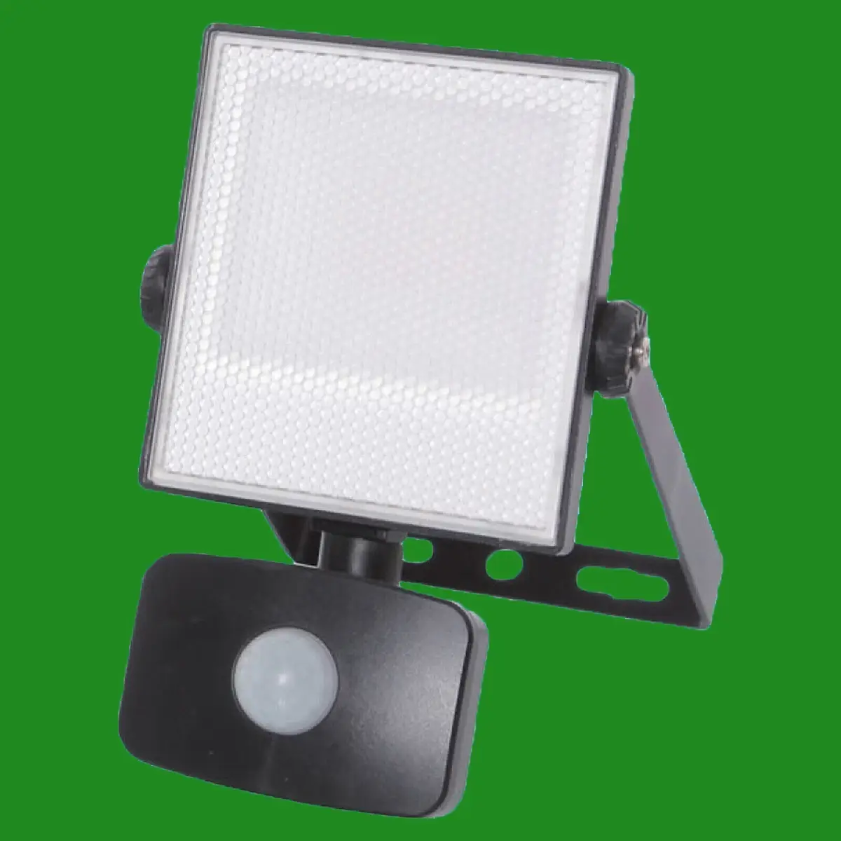 10W LED Outdoor IP44 PIR Sensor Floodlight, 6500k Daylight White 220-240V