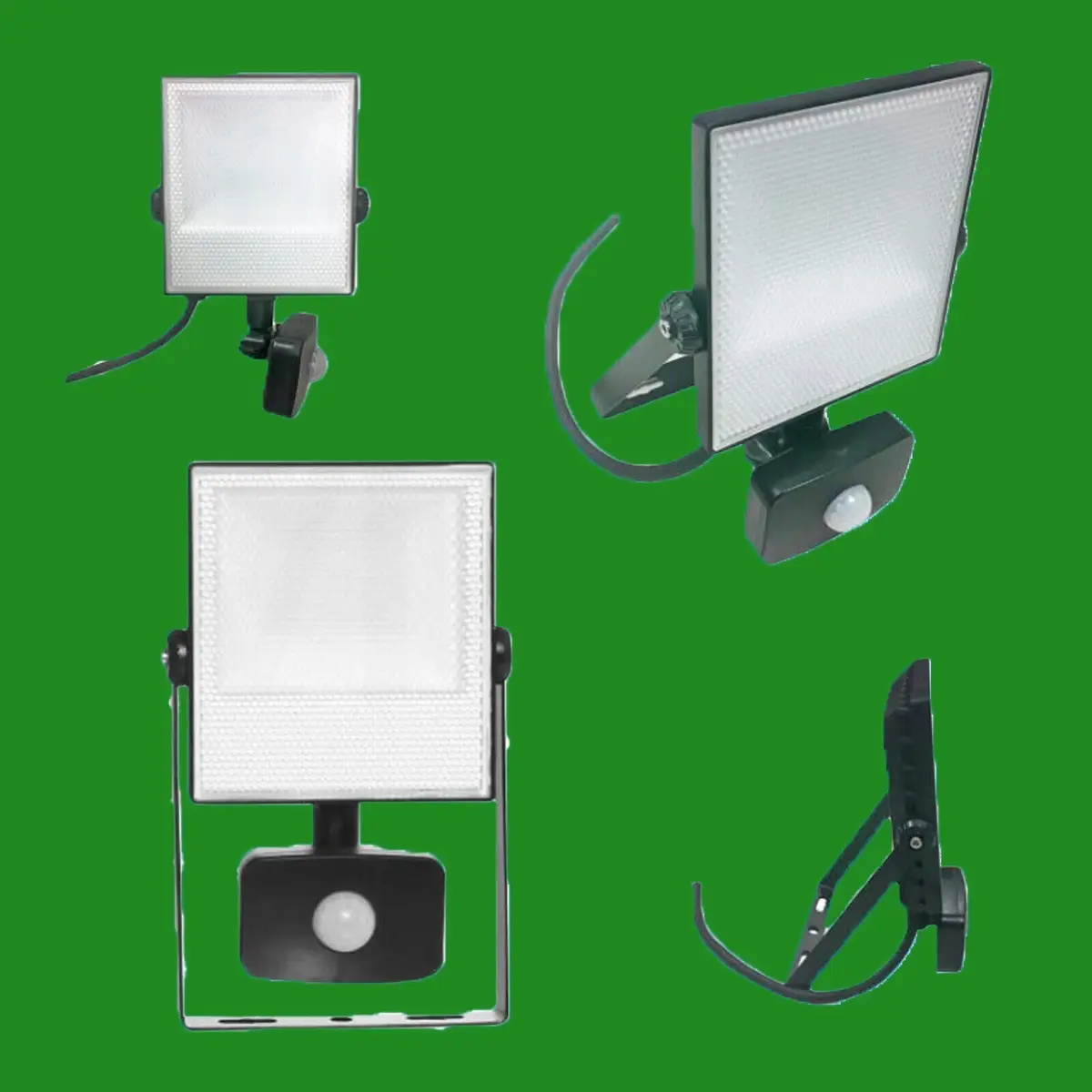 10W LED Outdoor IP44 PIR Sensor Floodlight, 6500k Daylight White 220-240V - image 2 | Free standard UK delivery included | Discount Quality Products