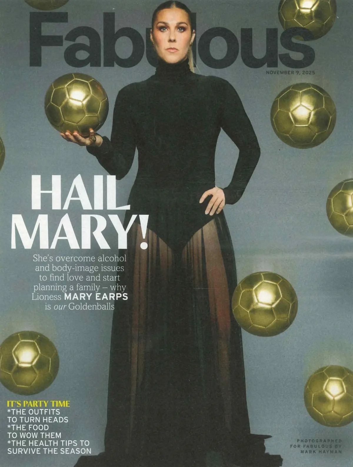 Fabulous Magazine Mary Earps, Kemi Rodgers, Jasmine Harman, Karren Brady 9.11.25
