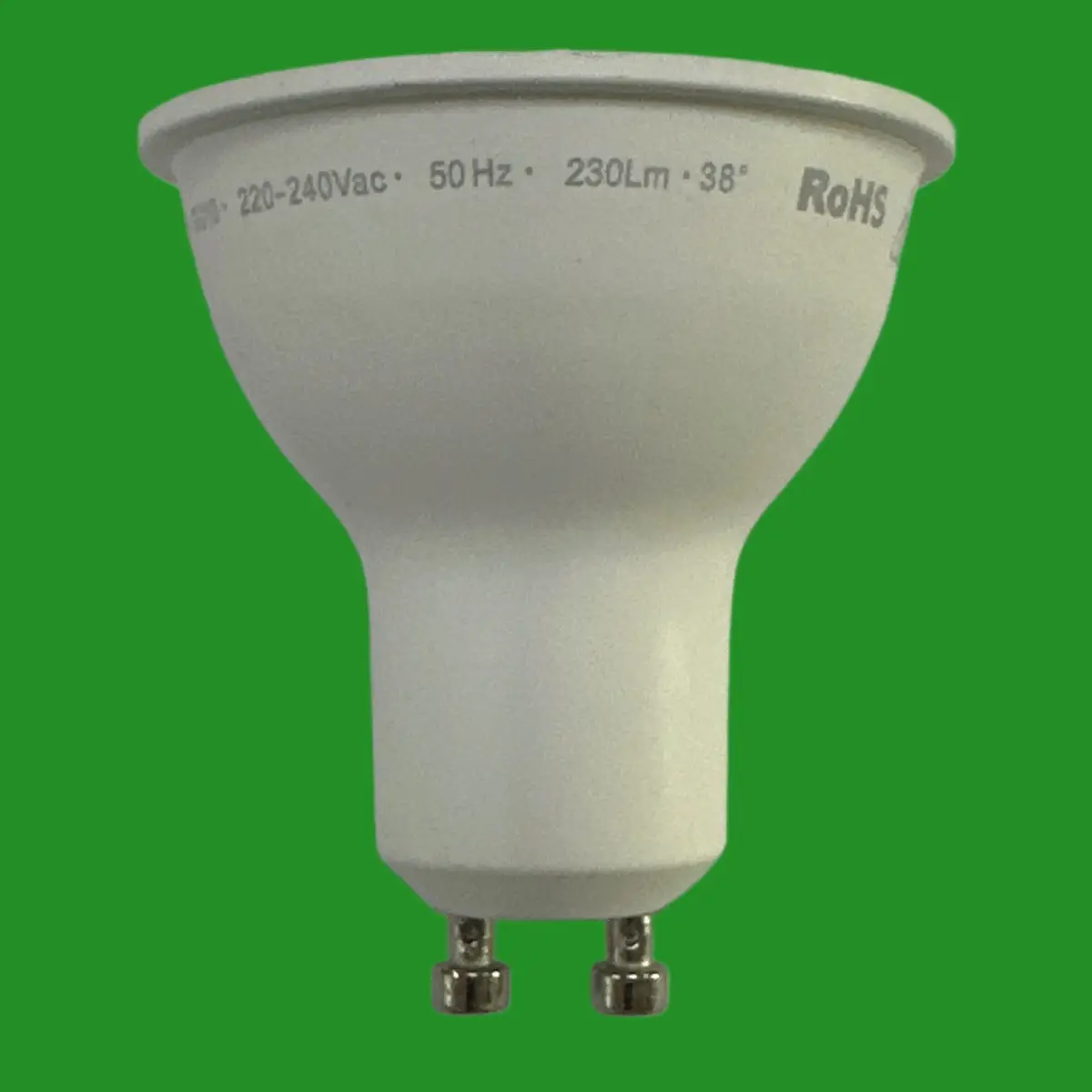 4x 3W (=50W) Meridian LED GU10 Reflector Spot Light Bulbs 3000K Warm White Lamp - image 2 | Free standard UK delivery included | Discount Quality Products