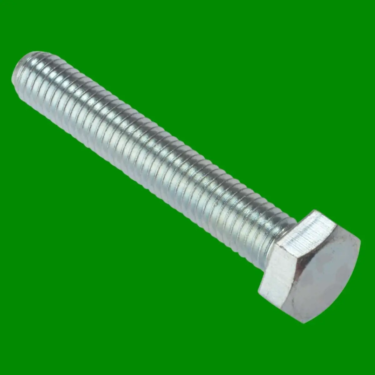 50x M8 x 80mm Zinc Plated Hex Head Threaded Steel Bolt Screws, Grade 4.8, DIN933 - image 3 | Free standard UK delivery included | Discount Quality Products