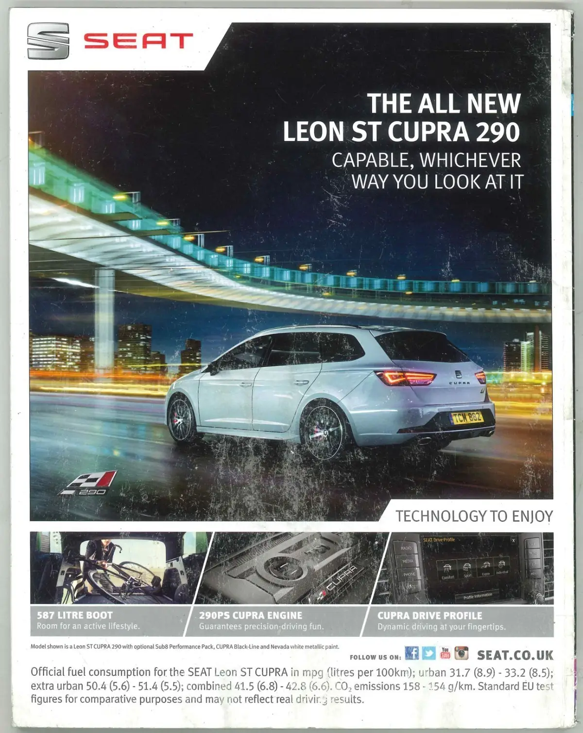 BBC Top Gear Magazine: Issue #279, Ford Focus RS, Porsche, March 2016 (Wear) - image 5 | Free standard UK delivery included | Discount Quality Products