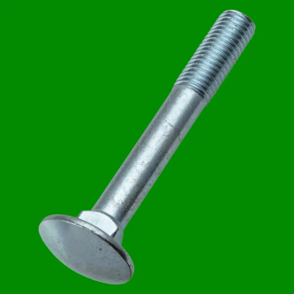 50x M8 x 70mm Zinc Plated Cup Square Carriage Coach Dome Head Bolt Screws DIN603