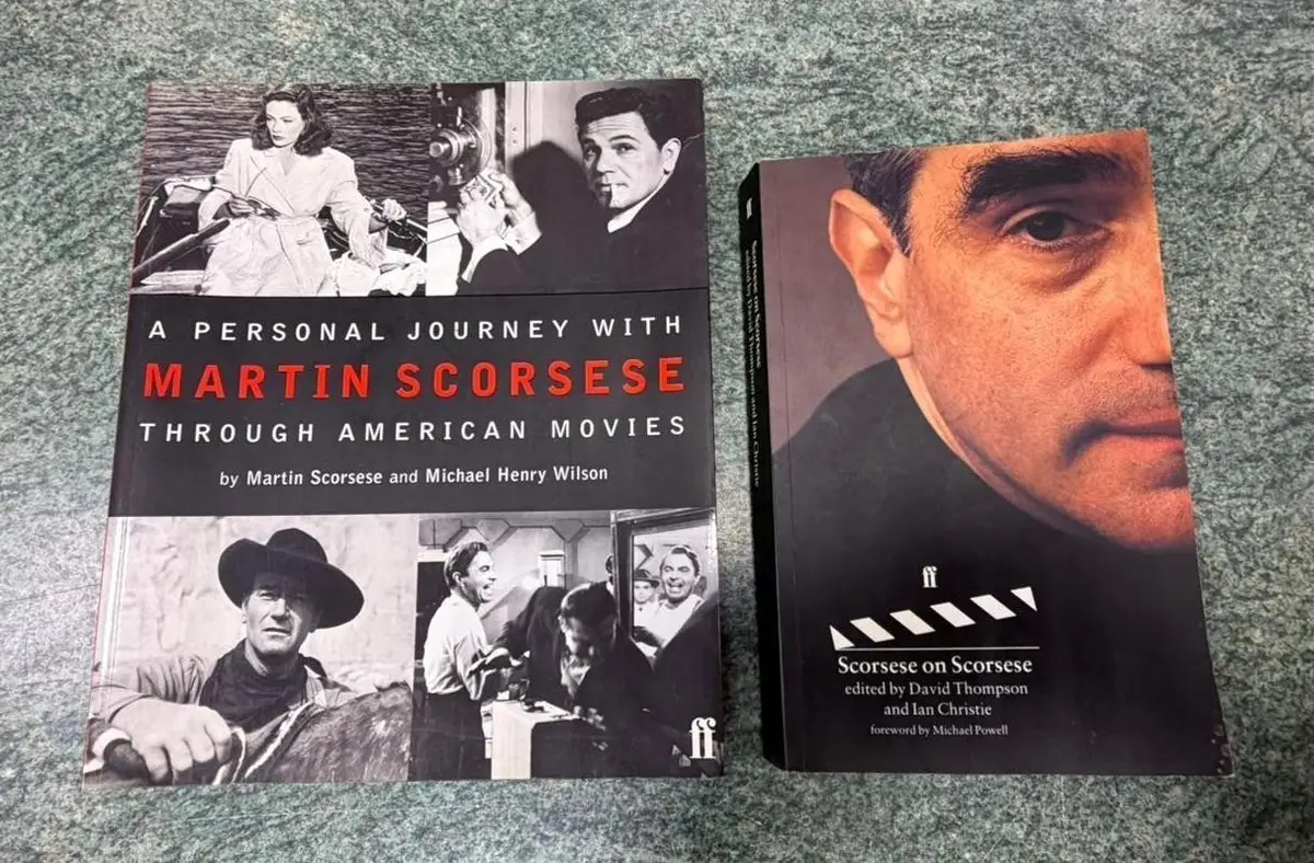 Martin Scorsese (1997) Paperback Book Bundle, Illustrated, Filmmaker, Director