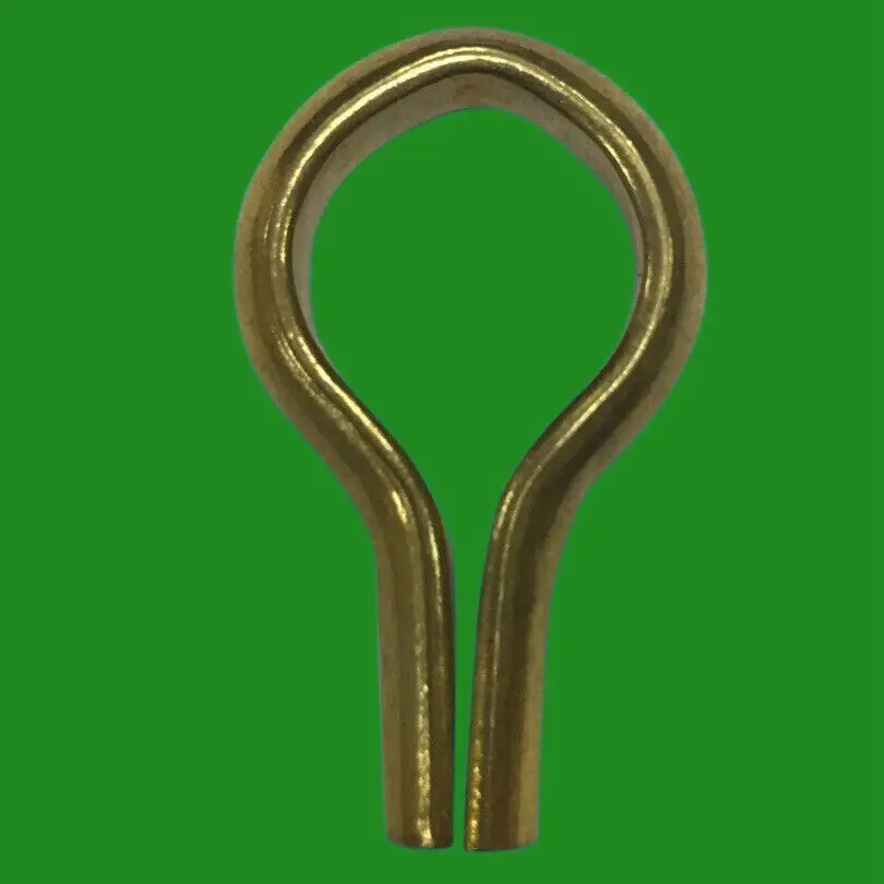 24x Brass Banjo Shelf Stud Hook Support with Sleeve Cabinet Bookcase Kitchen 6mm - image 2 | Free standard UK delivery included | Discount Quality Products