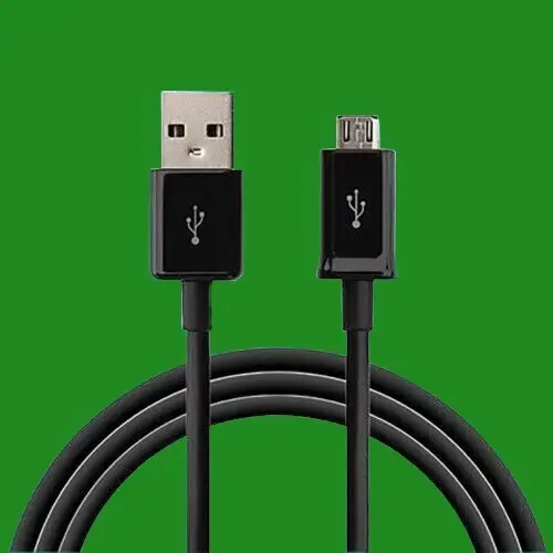 1m Black Micro USB Data Sync Charger Cable Lead Wire, Android, Samsung, LG