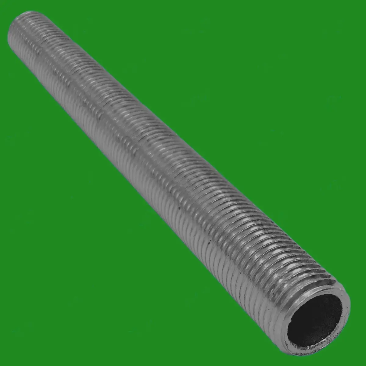 8x M10 1000mm x 10mm Allthread Hollow Threaded Rod Tube, Electrical Lamp Socket