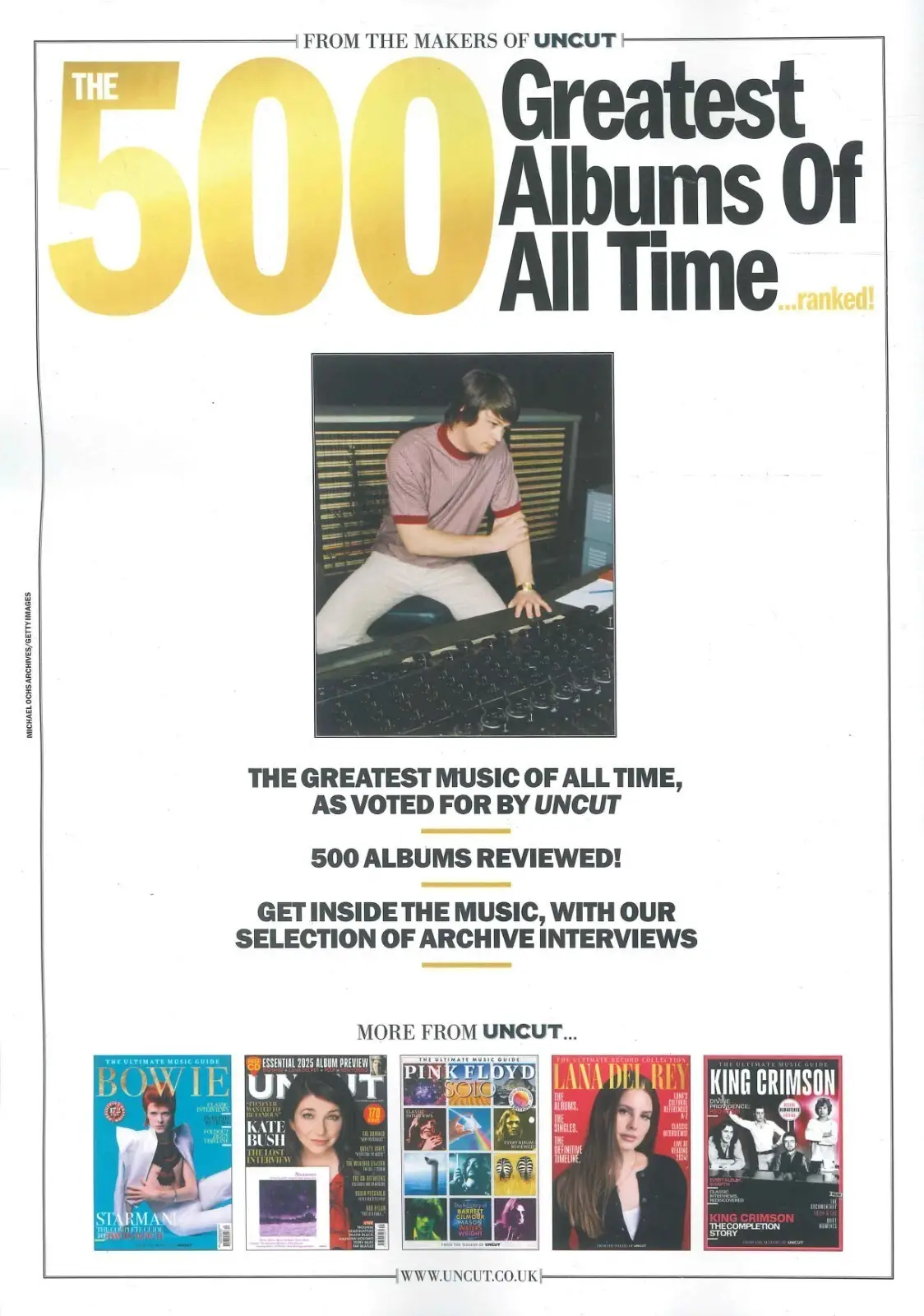 Uncut Magazine: 500 Greatest Albums Of All Time, Ultimate Record Collection - image 3 | Free standard UK delivery included | Discount Quality Products
