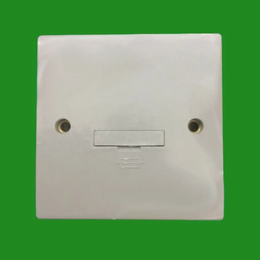 1x Connection Unit Unswitched 13 Amp Fused Screws Included