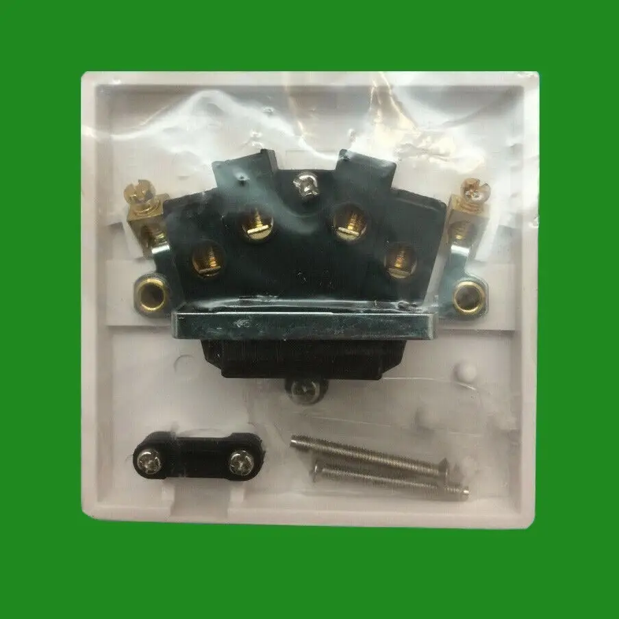 1x Connection Unit Unswitched 13 Amp Fused Screws Included - image 2 | Free standard UK delivery included | Discount Quality Products