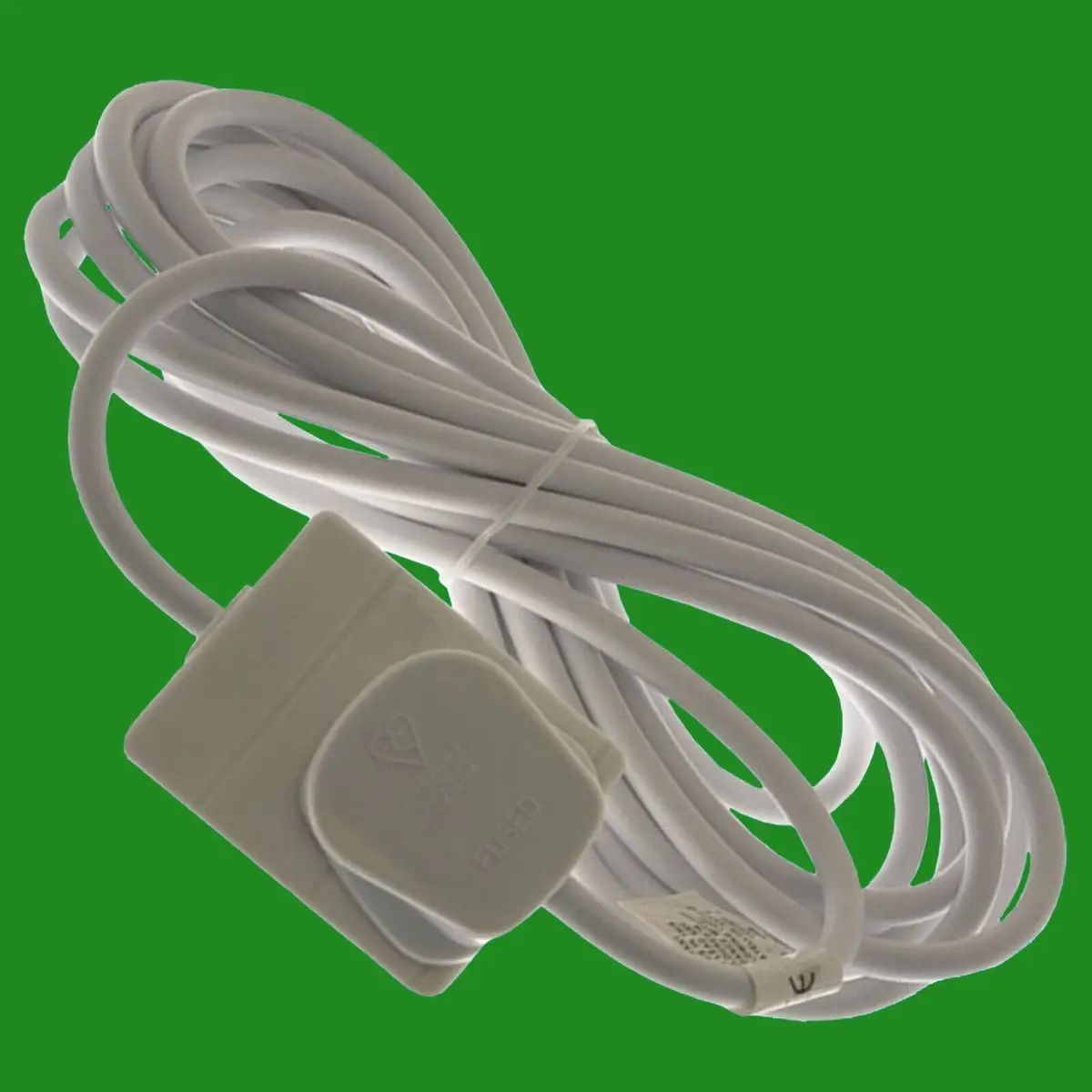 10m White 1 Way Extension Lead Cable 13A 3 Pin UK Socket - image 2 | Free standard UK delivery included | Discount Quality Products