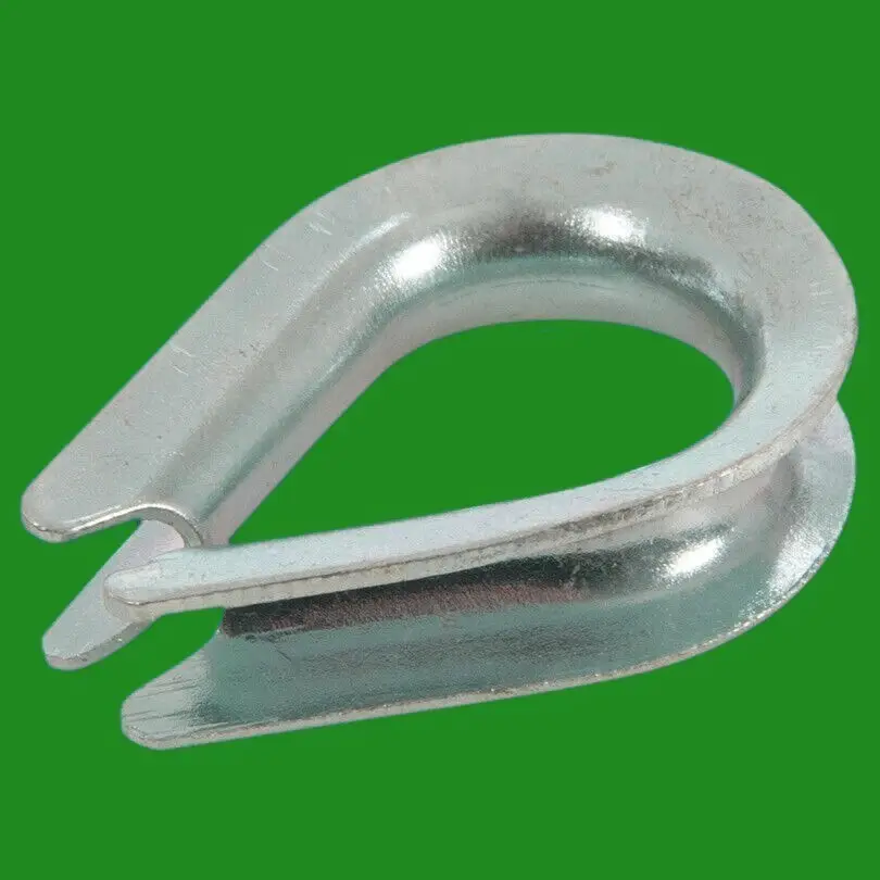 M6 Wire Rope Thimble Cable Grip U Clamp
