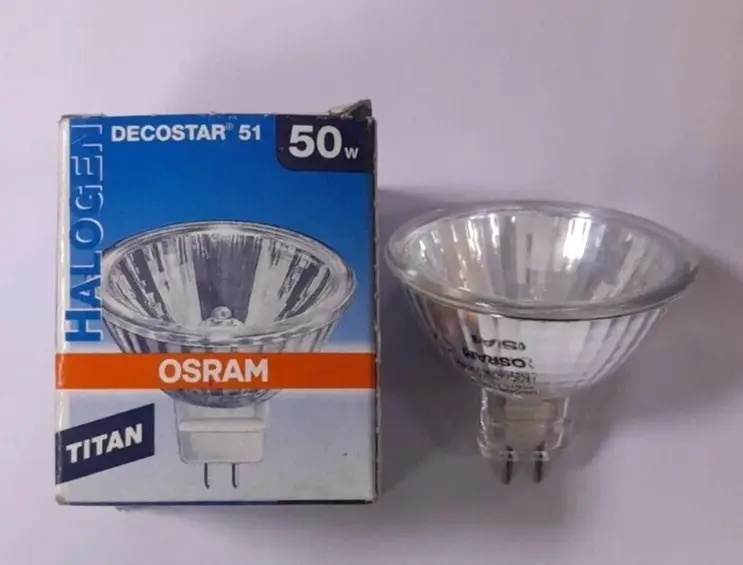 50W OSRAM MR16 46870 FL 24 Deg GU5.3 12V Halogen Dimmable Spot Light Bulbs Lamp - Free standard UK delivery included | Discount Quality Products