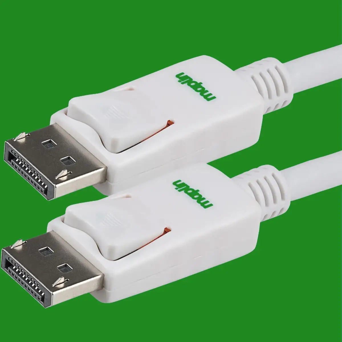 DisplayPort 3m 1080p 4K Digital Video HD for PCs, TVs and Monitors - White - image 2 | Free standard UK delivery included | Discount Quality Products