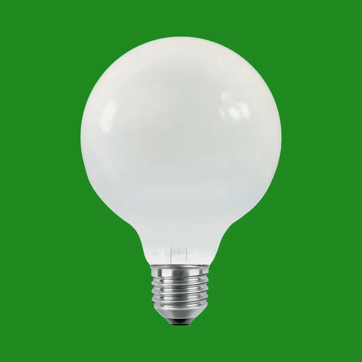 2x 40W Dimmable Incandescent Opal G125 Decor Globe ES E27 Light Bulb Lamp, 230V