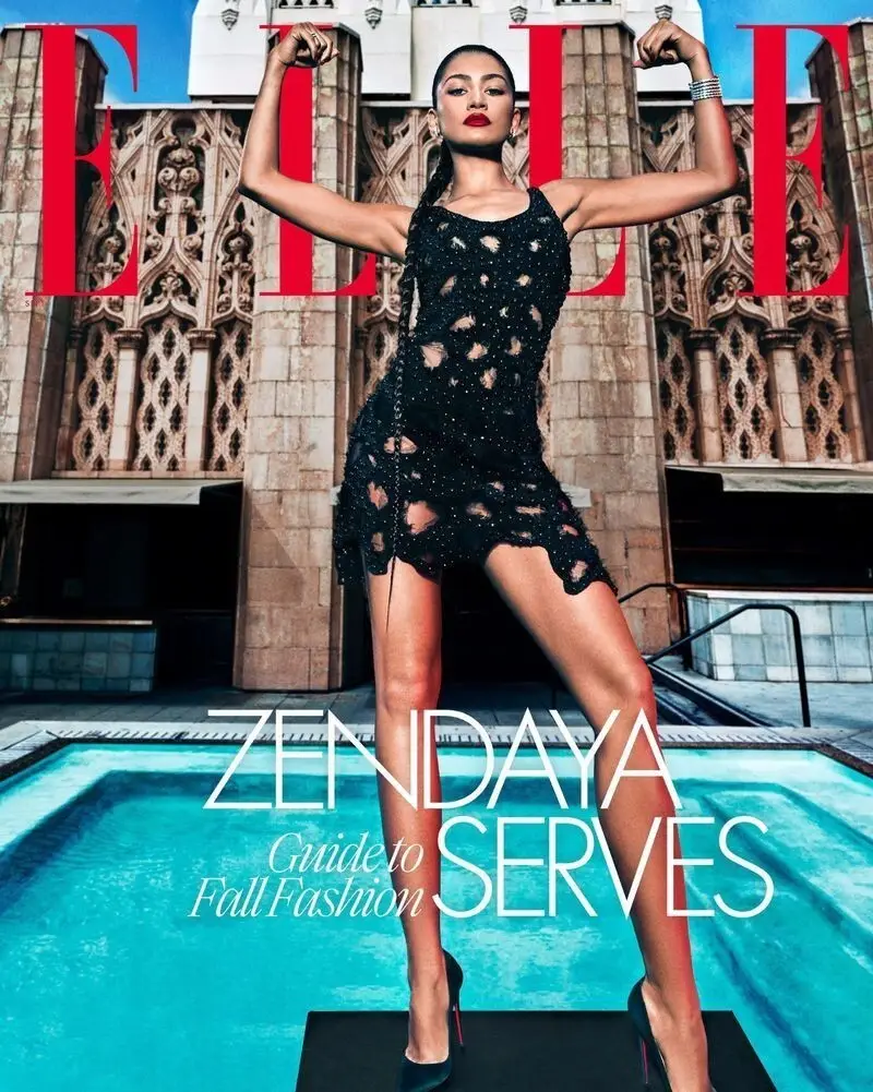 Elle USA Magazine: Zendaya, Anna Ewers, Ella Richards, Cath Holstein, Sept 2023