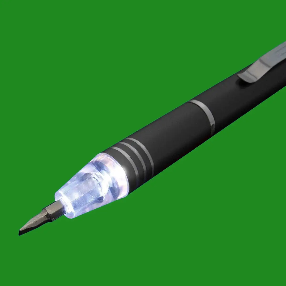 6-in-1 LED Precision Screwdriver Aluminium Driver Magnetic Head, Philips Slotted - image 2 | Free standard UK delivery included | Discount Quality Products
