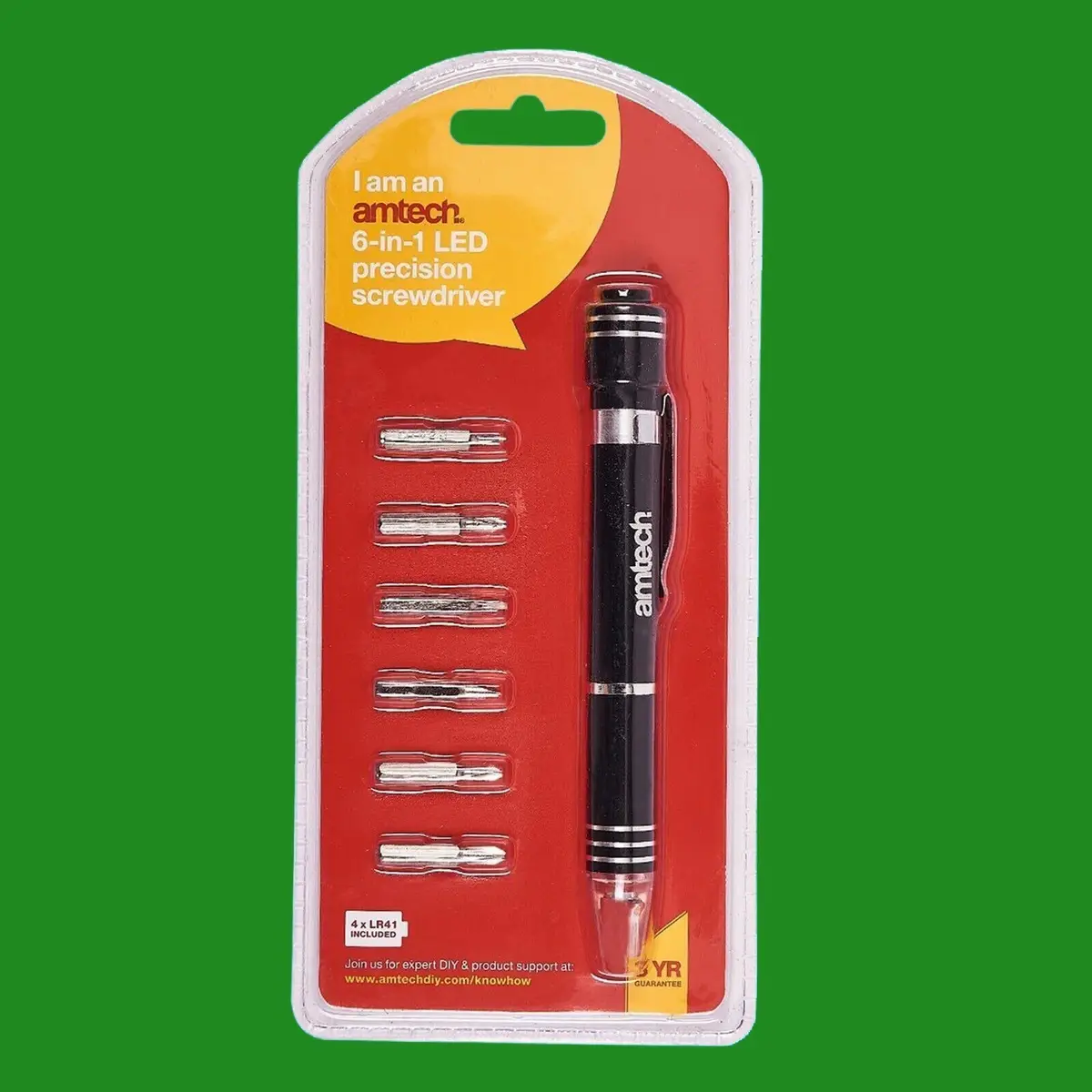 6-in-1 LED Precision Screwdriver Aluminium Driver Magnetic Head, Philips Slotted - image 4 | Free standard UK delivery included | Discount Quality Products