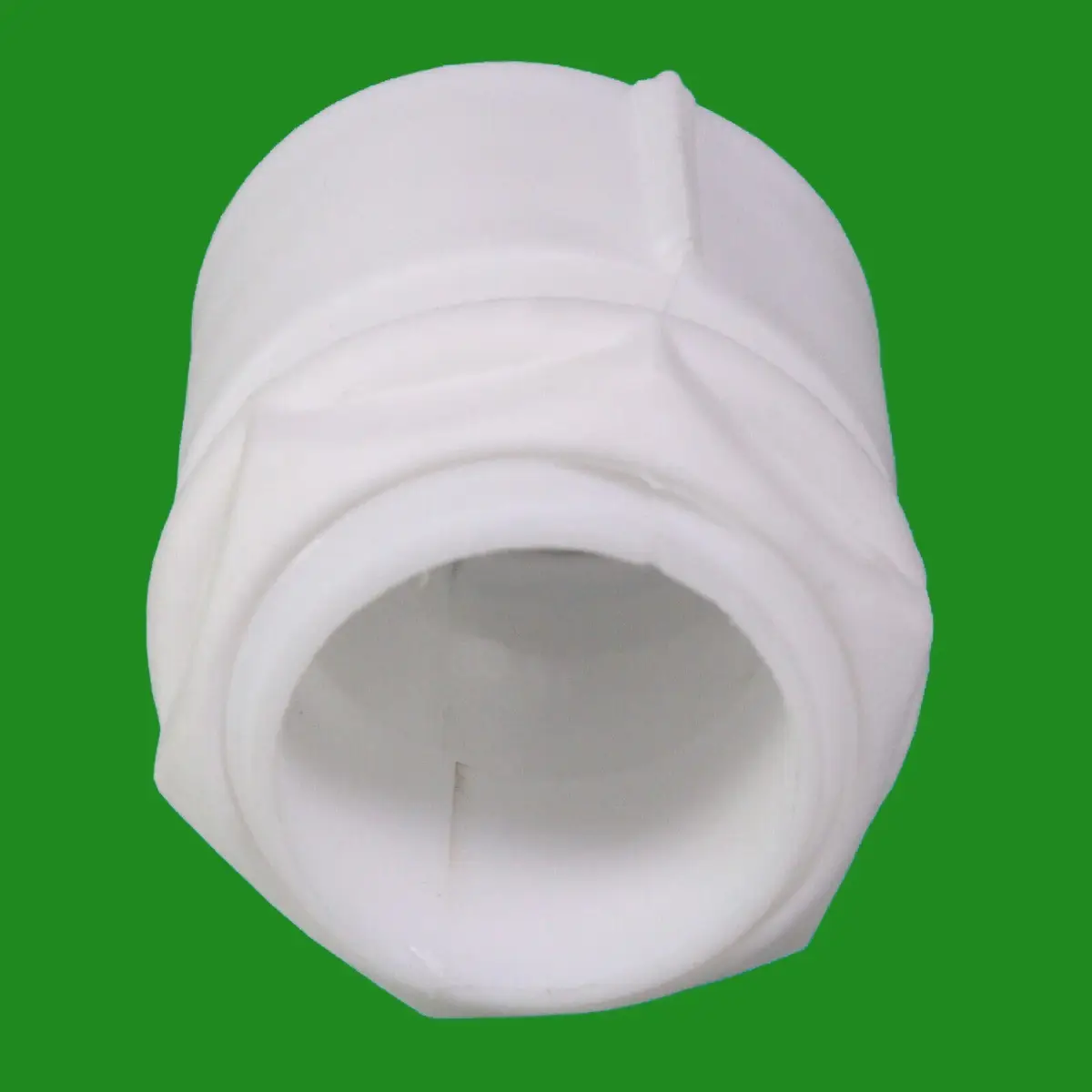 White M25 Plastic Cable Stuffing Gland Locknut Threaded Flexible Conduit Adaptor - image 5 | Free standard UK delivery included | Discount Quality Products