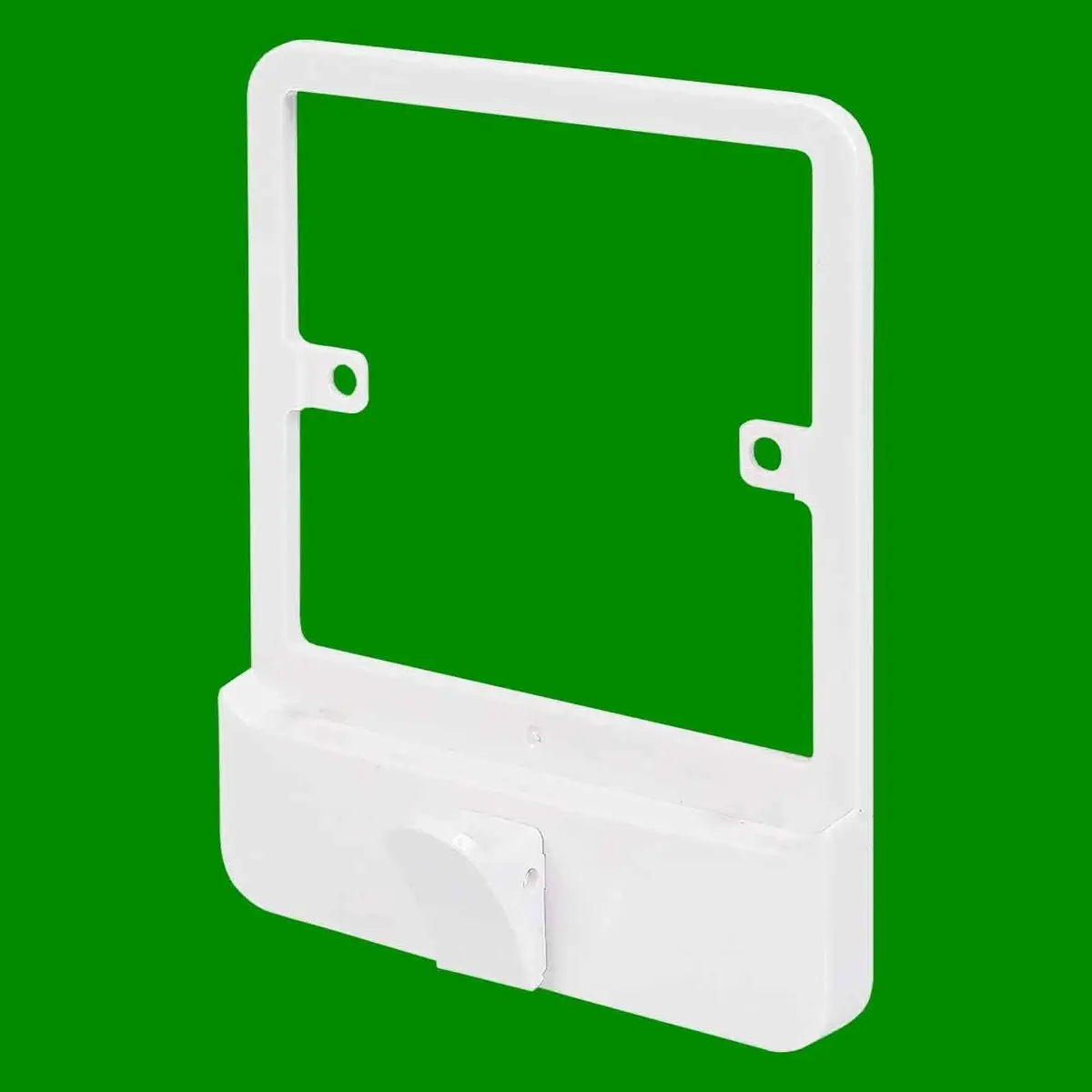 Schneider Lisse White 1 Gang Surround Switch Plate with Hook Lisse GGBLH1GS - image 4 | Free standard UK delivery included | Discount Quality Products