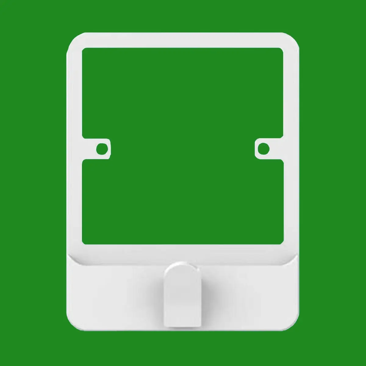 Schneider Lisse White 1 Gang Surround Switch Plate with Hook Lisse GGBLH1GS - image 5 | Free standard UK delivery included | Discount Quality Products